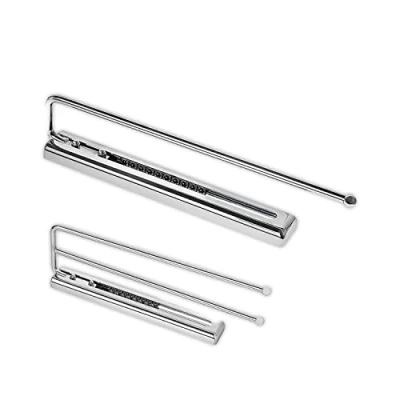 Imagen de Toallero extraíble para Mueble de Cocina y baño Gedotec Design Serena Cromo Pulido Porta Toallas 1 Brazo Pieza Cuerpo barandilla con Material fijación