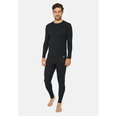 Imagen de Danish Endurance Merino SET Camiseta interior, Hombre, Talla: Large, Black