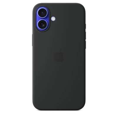 Imagen de Apple Silicio Back Cover Negro MagSafe iPhone 16 Plus