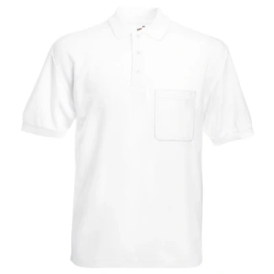 Imagen de Fruit of the Loom SS025M, Polo Para Hombre, Blanco (White), XXX Large