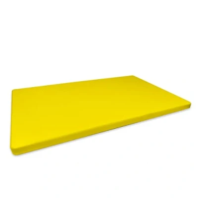 Imagen de Denox 1 Tabla de cortar 500x300, hogar o profesional, color amarillo, PEAD, talla única