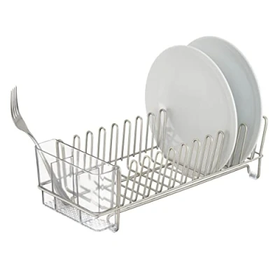 Imagen de InterDesign ClassicoEscurreplatos Compacto, Satinado/Transparente