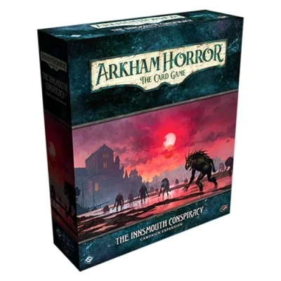 Imagen de Fantasy Flight Games Arkham Horror The Card Game Innsmouth Conspiracy Campaign Expansion ¡Emocionante mecánica de flashback! LCG cooperativa, a partir 14 años, 1 4 jugadores, 2 horas