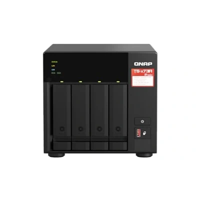 Imagen de QNAP TS 473A SW5T Serveur NAS 4 Baies + QSW 1105 5T negro