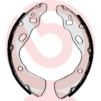 Imagen de BREMBO S 30 507 Zapatas de Freno 170 26 KIA: Pride Familiar