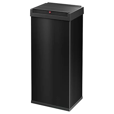 Imagen de Hailo Big Box Cubo de basura, Negro, 60 L