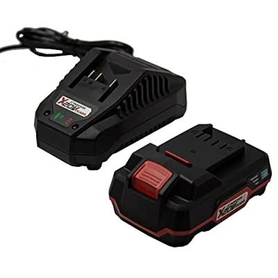 Imagen de batería Parkside 20 V 2,0 Ah Iones de Litio Pap A1, indicador Nivel Carga, Repuesto para Dispositivos con Cable 21,5 V, 2,4 A, Cargador PLG A1 (batería + Cargador)
