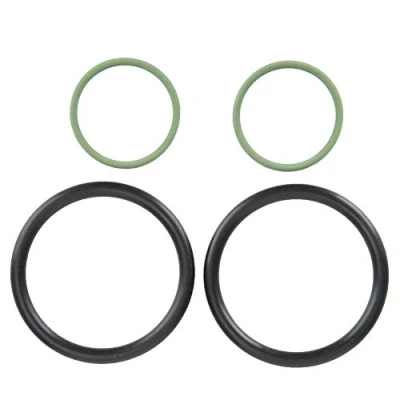 Imagen de Qiilu 4 anillos de sello solenoide, kit actualización reparación anillo válvula solenoide apto para Vanos N40 N42 N46 N45 E46 E60N E81 E83 E87