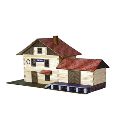 Imagen de Walachia Estación de ferrocarril E/0 Kits madera (213) , color/modelo surtido