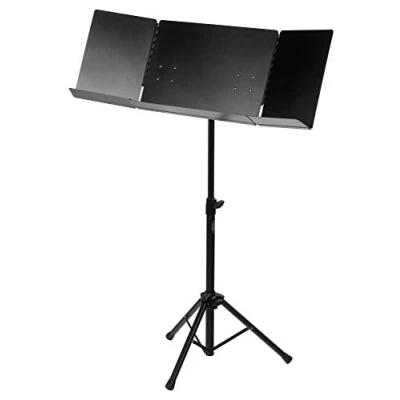 Imagen de Classic Cantábile Atril orquesta plegable robusto negro