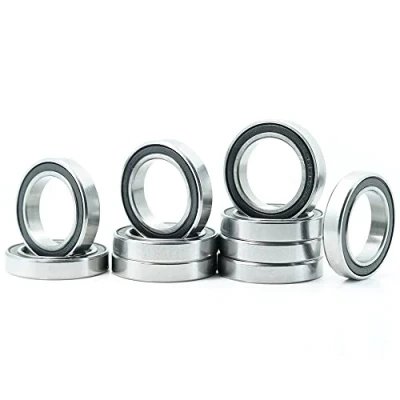 Imagen de 10 piezas 6803 2RS rodamiento de bolas 17x26x5mm con doble escudo para bricolaje, tornos, motores, impresoras 3D, fresadoras, dispositivos mecánicos diversos.