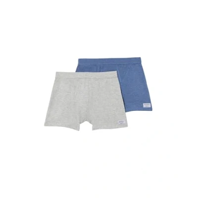 Imagen de Abanderado Bóxer abierto línea Sostenible Ecosmart Hombre x2, Gris (Azulgris vigore), 48