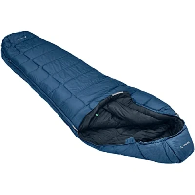 Imagen de Vaude Sioux 800 SYN, Saco de Dormir con cremallera a la derecha , color azul (baltic sea), tamaño 220 x 80 55 cm