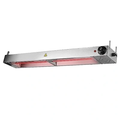 Imagen de Lampara Calentadora Comida, Acero Inoxidable Lamparas para Calor Alimentos, ​Comercial Calentadores Restaurante Buffet, Temperatura Ajustable 30 85 ℃(1pcs,Size:120cm)