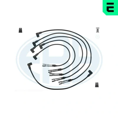 Imagen de ERA 883067 Juego de Cables Encendido 6 AUDI: 80 B4 Berlina, 90 B3, 100 C3 Berlina