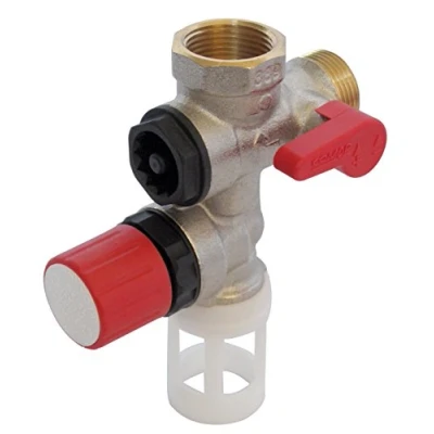 Imagen de Comap 889006 01 Grupo de Seguridad 889 latón Recto para Calentador Agua, acumulus 20 x 27 o 3/4&quot;, Gris