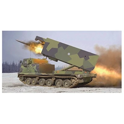 Imagen de Trumpeter 001047 1/35 M270 A1 lanzacohetes, Juego