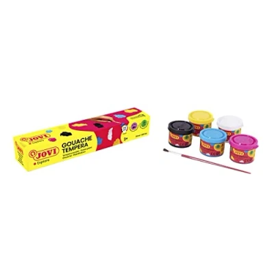 Imagen de Tempera jovi 35 ml 5 colores surtidos