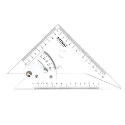 Imagen de Artway Set ajustable cuadrado, 20 cm, acrílico (el diseño puede variar)
