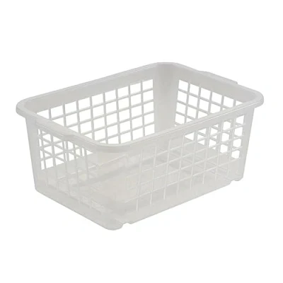 Imagen de keeeper Cesta de almacenamiento, Plástico resistente (PP), 2,8 l, 25 x 17 10 cm, Transparente neutro
