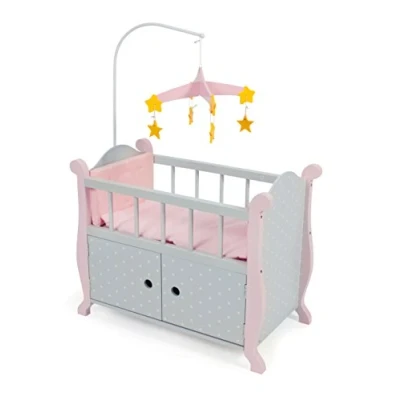 Imagen de Bayer Chic 2000 Cama para muñecas, Color Gris, Klein (510 91)