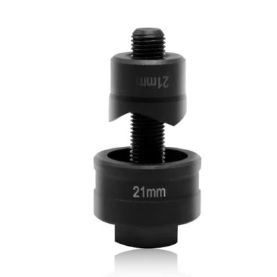 Imagen de CCLIFE Punch de Metal 21 mm, Perforadora Precisión para Perforar Fácilmente en Fregaderos Cocina, y Acero Inoxidable