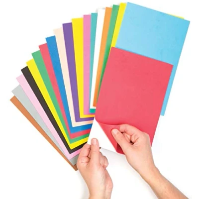 Imagen de Baker Ross Láminas de espuma colores autoadhesivas, 20 surtidos