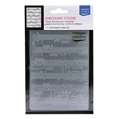 Imagen de Vaessen Creative Carpeta de embossing, Transparent, 14,6x10,8x0,5