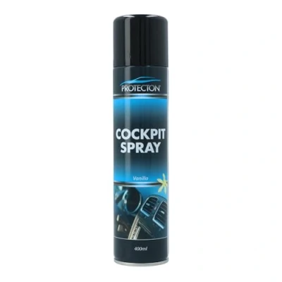 Imagen de Protecton Cockpit Spray 1890104 Producto para lustrar material plástico 400ml aerosol Vanilla