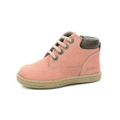 Imagen de Kickers Tackland Botines bajos para niños, Talla: 31, Rose clair Zapatos