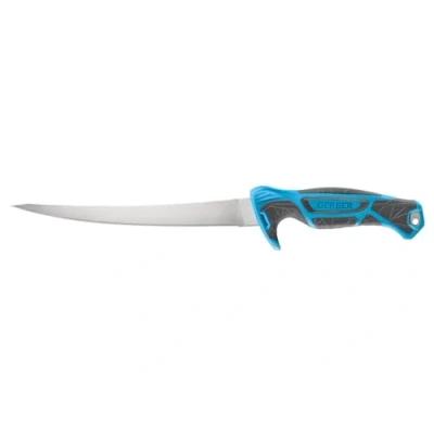 Imagen de Gerber Cuchillo de pesca con funda y piedra afilar, Controller 8&quot;, Longitud la hoja: 21 cm, 31 003558