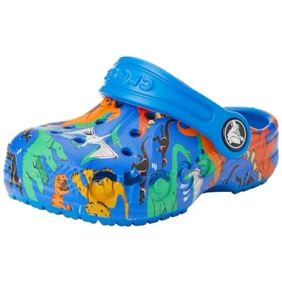 Imagen de Crocs Baya Clog T, Zuecos Unisex niños, Printed (Bright Cobalt), 19/20 EU