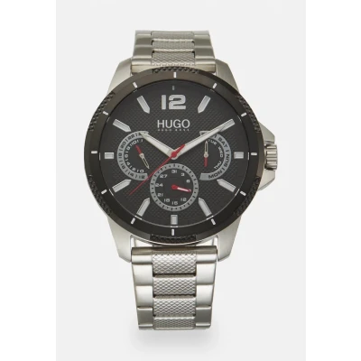 Imagen de HUGO Sport Cronógrafo silvercoloured/black, Hombre, Talla: One Size, Silver coloured/black