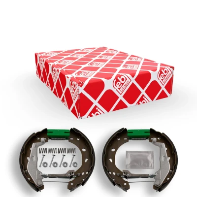 Imagen de FEBI BILSTEIN 34476 Zapatas de Freno Mano Eje trasero con material montaje añadido SMART: Fortwo I Coupé