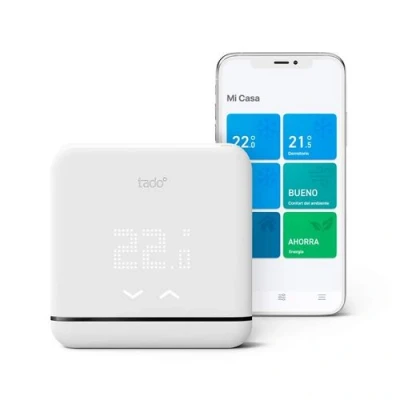 Imagen de Controlador de aire acondicionado Tadoº V3+, Táctil, LED, Infrarrojos, Blanco