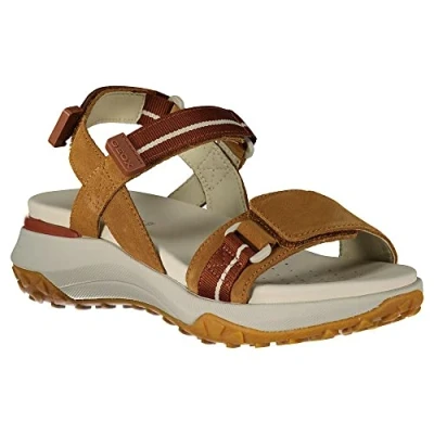 Imagen de Geox D SORAPIS + Grip B, Sandalias Deportivas Mujer, marrón, 41 EU