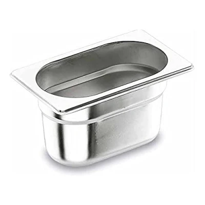 Imagen de Lacor Cubeta 1/3, Acero, Plateado, 176 x 325 40 mm