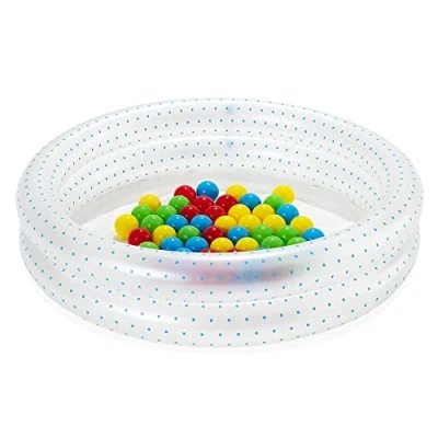 Imagen de Bestway 51141 Piscina de Bolas Hinchable Infantil 2 Anillos Up In &amp; Over 90x20 cm
