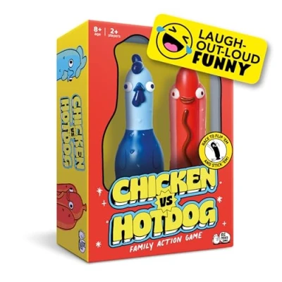 Imagen de Chicken vs Hotdog: El Juego de Fiesta desafíos para niños, Adolescentes, Adultos y familias (Versión en Inglés)