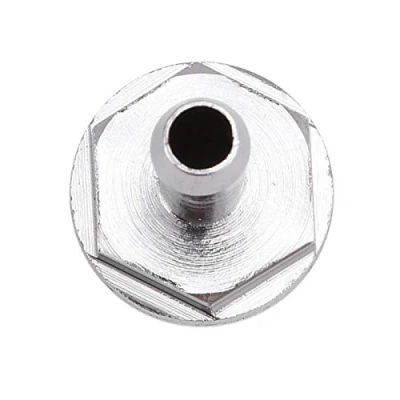 Imagen de ASHATA 6 PCS PC Refrigeración por Agua Conexión de Dos toques G1/4 Thread Barb Connector para Tubo computadora(9mm)