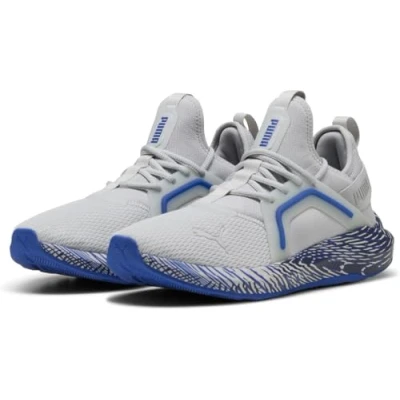 Imagen de Puma Softride ENZO 5 Biotic WRAP Unisex Zapatillas de entrenamiento, Talla: 40, Cool light gray/vivid blue/navy Zapatos