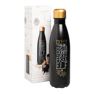 Imagen de Botella agua acero inoxidable niños Harry Potter Dobby termica 500ml, de Botellas para : Aislamiento doble pared