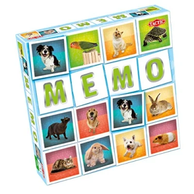Imagen de Pets Memo Game 41439 Tactic Pets, Mixed