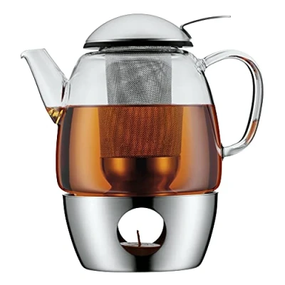 Imagen de WMF SmarTea Juego de té con Calentador, Vidrio, Acero Inoxidable, 18 x 24 20.8 cm, 3
