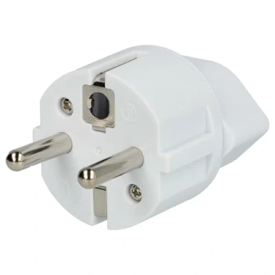 Imagen de vhbw Adaptador Viaje Tipo J, SN 441011 (Clavija (Macho) Euro a Clavija (Hembra) Suiza/Sistema CH) Viaje, Blanco, MAX. 250 V / 2500 W