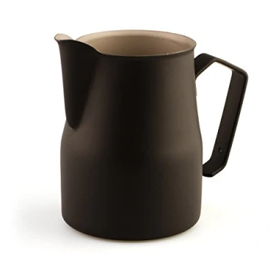 Imagen de Motta 8007986025753 Jarra para emulsionar Leche, 750 milliliters, Acero Inoxidable, Negro