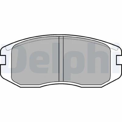 Imagen de Juego de pastillas DELPHI LP736