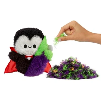 Imagen de Fluffie Stuffiez Halloween Frankenstein Pequeño Peluche Coleccionable Sorpresa al Abrir la Caja Blando ASMR Abrazable DIY, Piel para Tirar Niños +4 Años y Coleccionistas