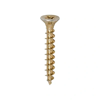 Imagen de TIMco 50035SOLOC Pz2 Csk Zyp Pasivado Solo Woodscrew Amarillo