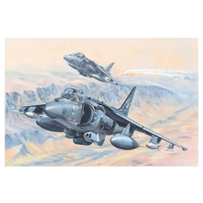 Imagen de Hobby Boss 1/18 AV 8B II Harrier plástico, Accesorios para maquetas, aficiones, modelismo, Multicolor, Medium (HobbyBoss 81804)